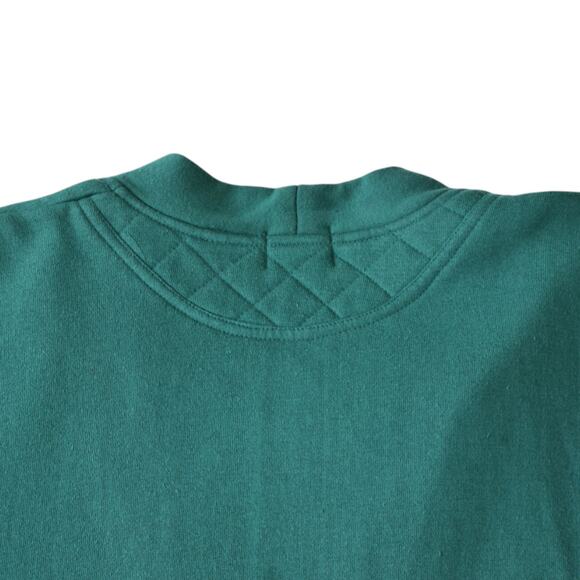 Vintage Teal Button-Up Cardigan Unisex – Size Medium, Cozy and Preppy - Picture 6 of 6